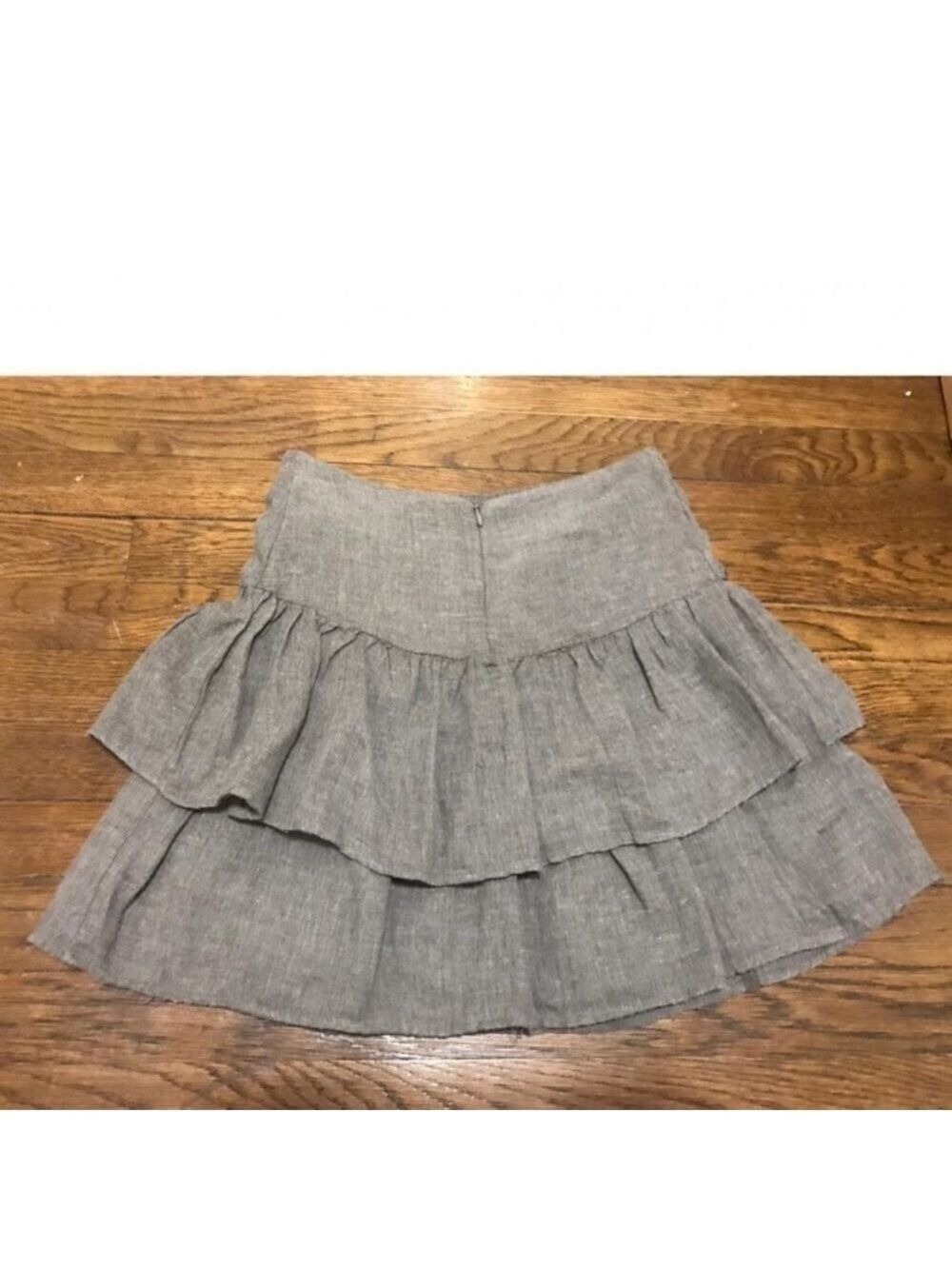 ZARA Embroidered Ruffles Skirt - Picture 5 of 14